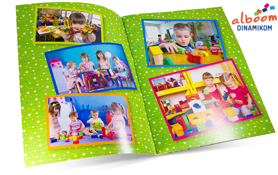 Personalized printed photo albums - a unique system built by request of that many parents and institutions